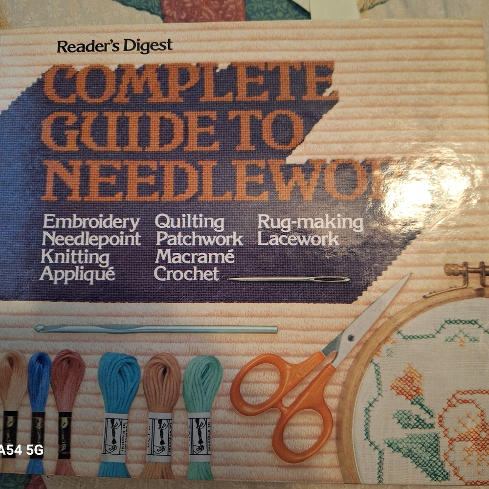 Guide to needlework book like new